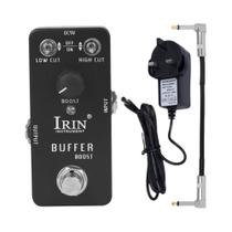 Pedal De Efeito Para Guitarra Elétrica IRIN RS-21 Buffer Boost True Bypass Mini Acessórios Para