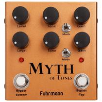 Pedal De Efeito Para Guitarra Fuhrmann Myth Of Tones Drive Duplo