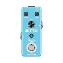 Pedal De Efeito Para Guitarra Rowin: Noise Gate, Afinador, Compressor, Chorus, Distorção, Overdrive,