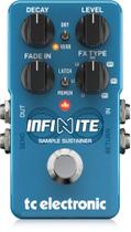 Pedal de efeitos de atraso de guitarra TC Electronic Infinite Blue