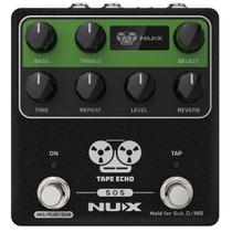 Pedal de efeitos de atraso NUX NDD-7 TAPE ECHO com tempo de atraso de 1600 ms