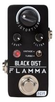 Pedal De Efeitos De Distorção Vintageturbo Flamma Fc19 Preto Pedal De Efeitos De Distorção Vintageturbo Flamma Fc19 Preto