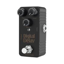 Pedal de efeitos de guitarra elétrica mini tipo único crunch distorção clássico coro atraso digital