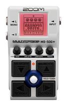 Pedal de efeitos de guitarra MultiStomp Zoom MS-50G+ com 100 efeitos Pedal de efeitos de guitarra MultiStomp Zoom MS-50G+ com 100 efeitos