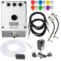 Pedal de efeitos MXR M222 TALK BOX Voicebox com acessórios