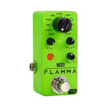 Pedal De Efeitos Para Guitarra FLAMMA FC05 Versátil Com 11 Modos: Chorus, Flanger, Phaser, Tremolo,