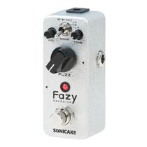 Pedal De Efeitos Para Guitarra Fuzzy Sandwich Fuzz SONICAKE Classic Tone 100% Analógico True-Bypass