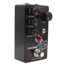 Pedal De Efeitos Para Guitarra King Rat Fuzz Distortion Com 4 Botões MOSKY Acessórios Para Guitarra