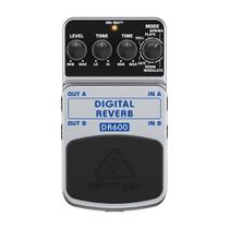 Pedal de Efeitos Reverb Estéreo Digital DR600 da Behringer