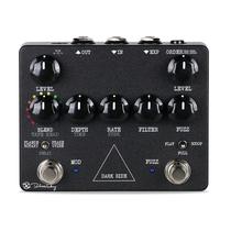 Pedal de estação de trabalho Keeley Dark Side Fuzz Mod Black KDark