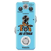 Pedal De Guitarra Acústica Analógica Yoozic LEF-320 AC Stage Effect Para Guitarras Elétricas