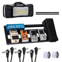 Pedal de guitarra Augioth Super Light Aluminium com bolsa 20x8cm