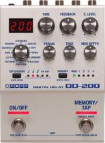 Pedal de guitarra BOSS DD-200 Digital Delay com loop dos anos 60