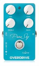 Pedal de Guitarra Elétrica Caline Pure Sky Overdrive Pedaleira de Efeito 9V Dc Verdrive Azul