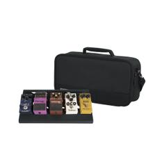 Pedal de guitarra, estojos Gator, alumínio com bolsa de transporte pequena