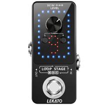 Pedal de guitarra Looper LEKATO Looper 9 loops 40min de tempo recorde