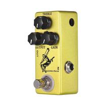 Pedal De Guitarra Mini Overdrive Golden Horse Silver Horse Com Modos De Voz Dupla E Circuito