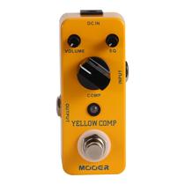 Pedal de guitarra MOOER Yellow Compressor Comp com True Bypass