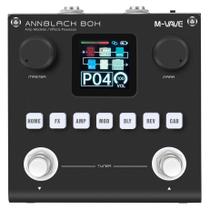 Pedal de guitarra multiefeitos M-VAVE ANN Black Pedal Box