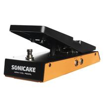 Pedal De Guitarra SONICAKE FlipWah Wahwah Com Controle De Volume Ativo QEP-10 Em Caixa Metálica De