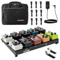 Pedal de guitarra STRICH PB-S15 com fonte de alimentação e acessórios Pedal de guitarra STRICH PB-S15 com fonte de alimentação e acessórios