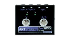 Pedal de Instrumento ART CoolSwitch A/B-Y Switch com bateria de 9V Pedal de Instrumento ART CoolSwitch A/B-Y Switch com bateria de 9V