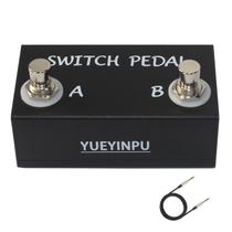 Pedal de interruptor duplo momentâneo para efeito de guitarra Yueyinpu