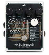 Pedal de máquina de baixo Electro-Harmonix BASS9 com 9 sons de baixo Pedal de máquina de baixo Electro-Harmonix BASS9 com 9 sons de baixo