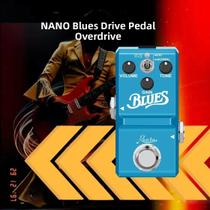 Pedal De Overdrive Blues Drive Rowin NANO Para Guitarra Elétrica, Efeitos Clássicos De Baixo,