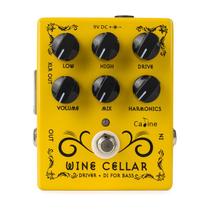 Pedal de Overdrive Caline CP-60 - Liga de Bloco Único com Efeito DI