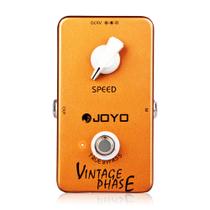 Pedal de Phaser Vintage Joyo JF-06 com Efeito de Fase para Guitarra