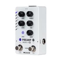 Pedal de pré-amplificador MOOER Pré-amplificador digital modelo X para guitarra Pedal de pré-amplificador MOOER Pré-amplificador digital modelo X para guitarra