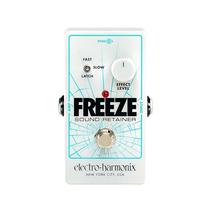Pedal de retenção de som Electro-Harmonix Freeze com fonte de alimentação Pedal de retenção de som Electro-Harmonix Freeze com fonte de alimentação