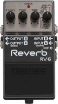 Pedal de Reverberação BOSS RV-6 Digital - Mono/Estéreo com Expressão