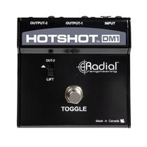 Pedal de Silenciamento de Sinal Radial HotShot DM1 para Microfone Pedal de Silenciamento de Sinal Radial HotShot DM1 para Microfone