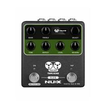 Pedal Delay Nux Verdugo Tape Echo Delay Estéreo de Fita com Reverb Subdivisões 40s Looper Tap Tempo 9V DC