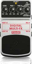 Pedal Digital Estéreo Multi-efeitos FX600 Behringer