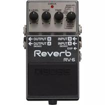 Pedal Digital Reverb Boss Rv-6 Para Guitarra