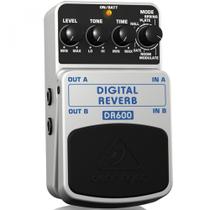 Pedal Digital Reverb Estéreo DR600 - Behringer Pedal Digital Reverb Estéreo DR600 - Behringer