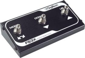 Pedal DigiTech FS3X de três funções para pedais FX