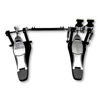 Pedal Duplo X-Pro Direct Drive PD DBL ACTD Preto P/ Bumbo