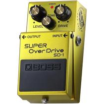 Pedal Efeito Boss Sd-1 B50A Super Overdrive Edicao Especial