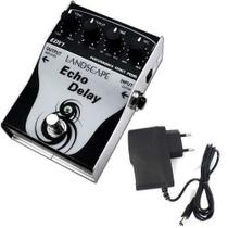 Pedal Efeito Landscape Edy2 Para Guitarra Echo Delay + Fonte