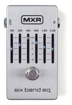 Pedal Equalizador Dunlop Mxr Six Band Eq Prata