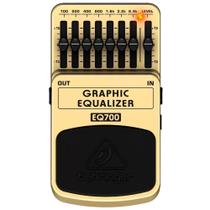 Pedal Equalizador Gráfico para Guitarra EQ700 - Behringer Pedal Equalizador Gráfico para Guitarra EQ700 - Behringer