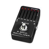 Pedal equalizador JOYO JF-11 EQ de 6 bandas para guitarra elétrica