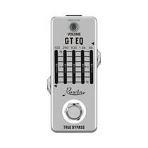 Pedal Equalizador Paramétrico De Guitarra Mini De 5 Bandas ROWIN LEF-317A Faixa De 18dB Efeito Para