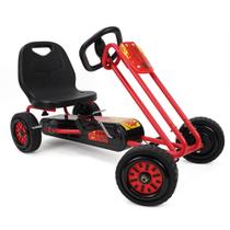 Pedal Go Kart 509 Crew Rocket Red para meninos e meninas de 4 anos ou mais