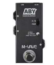 Pedal Guitarra Baixo M-vave Aby Seletor De Canal Switch Box Pedal Guitarra Baixo M-vave Aby Seletor De Canal Switch Box