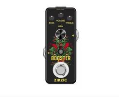 Pedal Guitarra Booster Rowin Zikzic Buffer Violão Baixo Bass